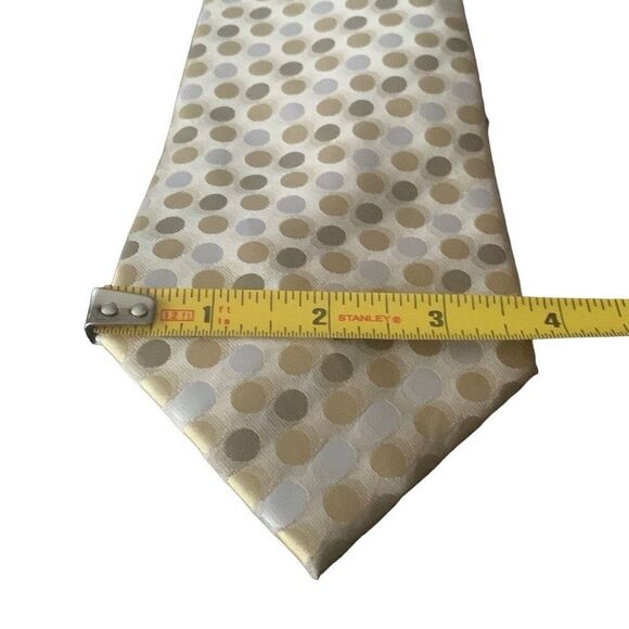 Pre Owned Men’s John Ashford Tie Neck Tie Necktie Classic Style Stain Resistant - Picture 6 of 6